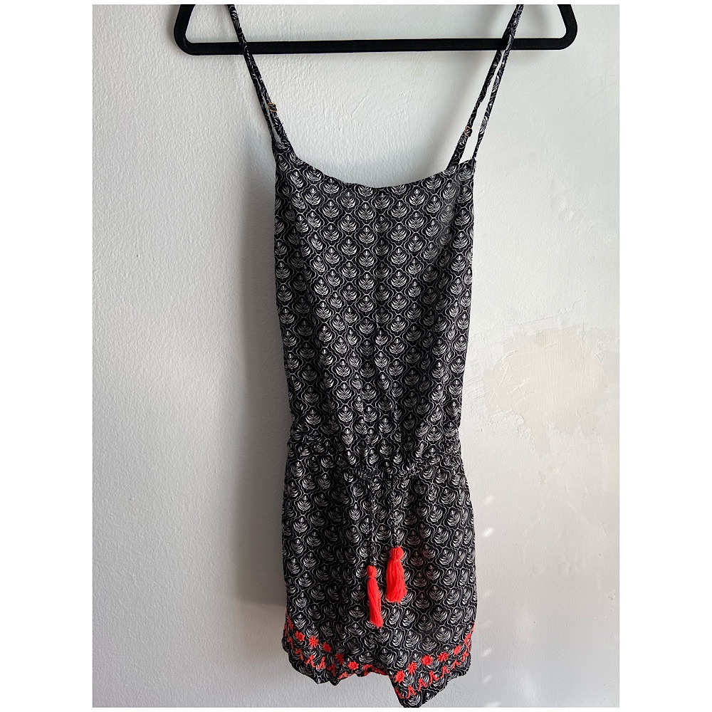 Backless Romper
